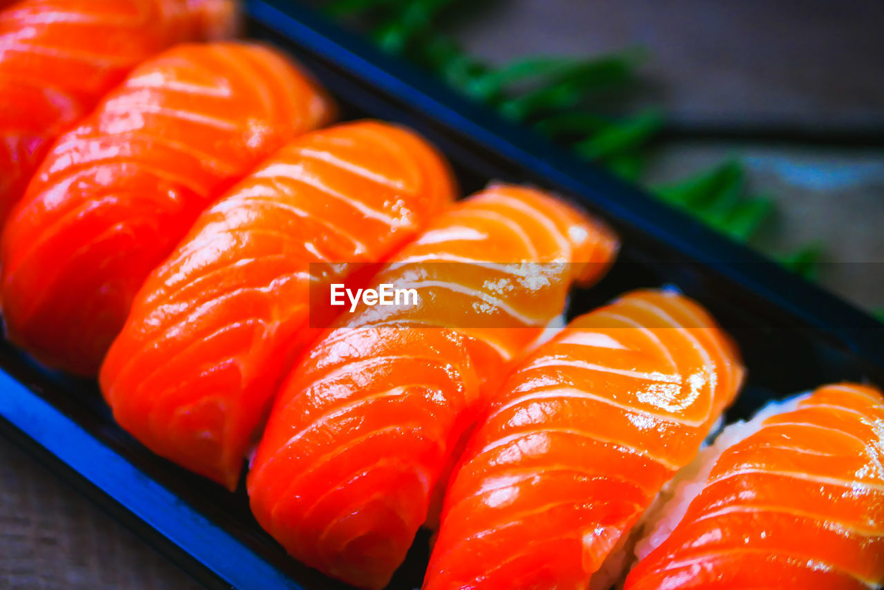 CLOSE-UP OF FISH FOR SALE