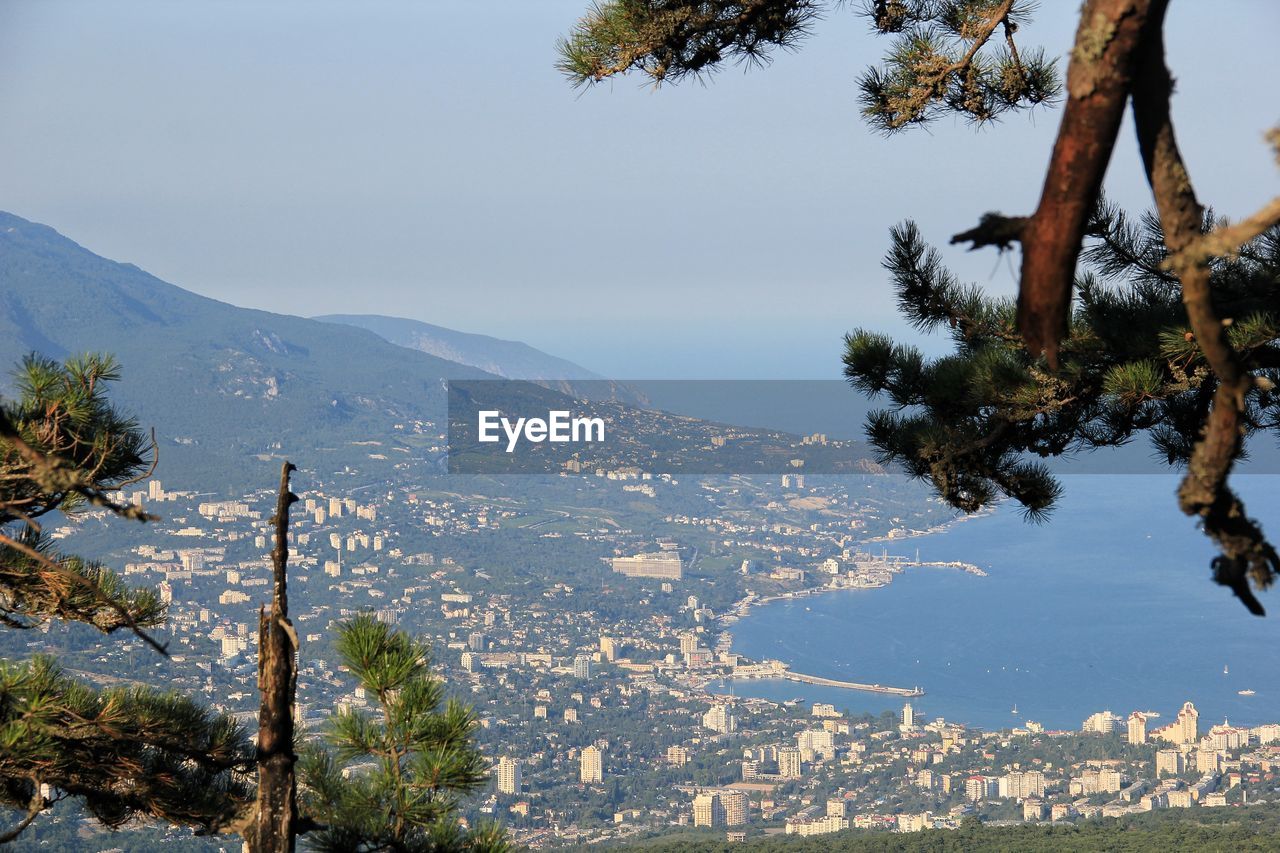 SCENIC VIEW OF CITY AGAINST SKY