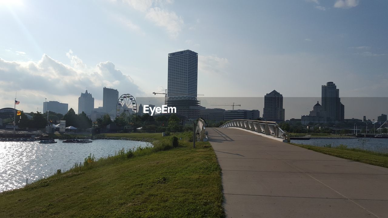 VIEW OF CITY AGAINST SKY