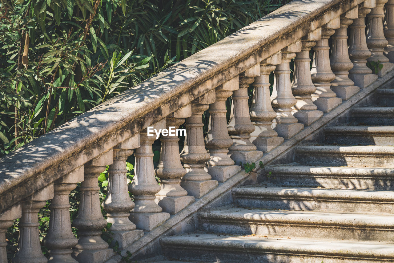 Close-up of staircase