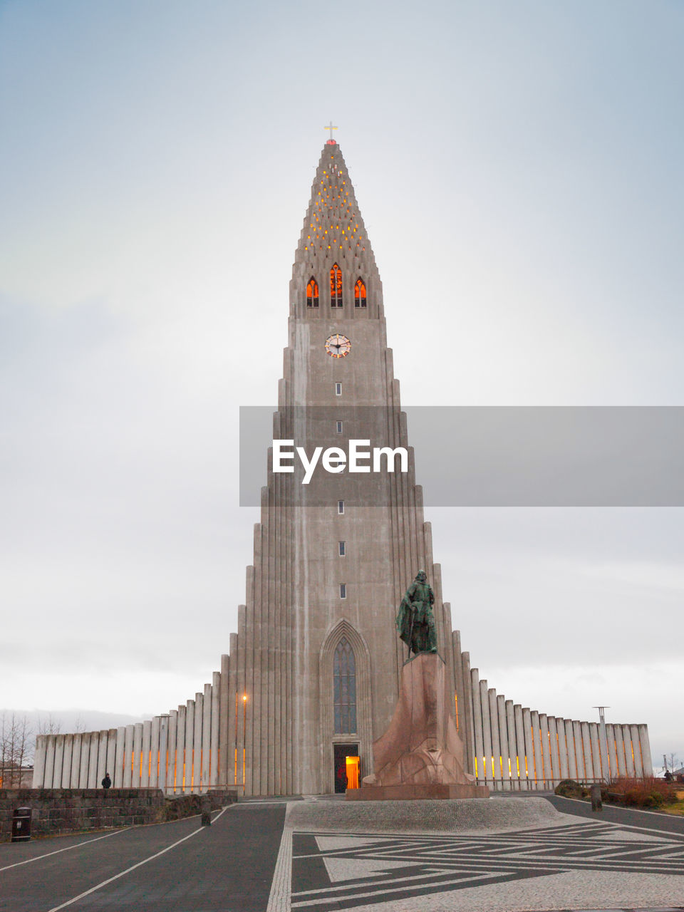 Cathedral against sky during sunset