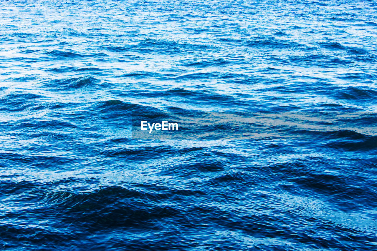 Full frame shot of sea
