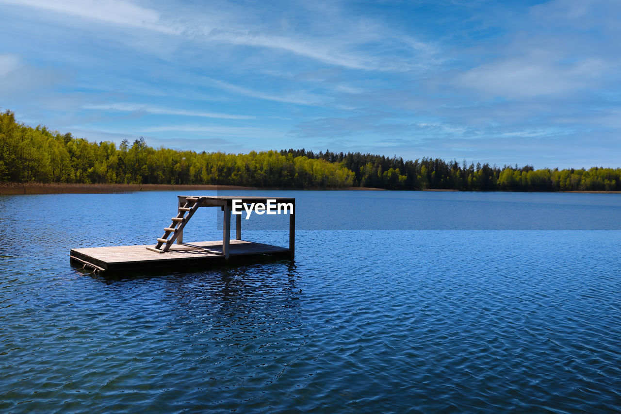 SCENIC VIEW OF LAKE