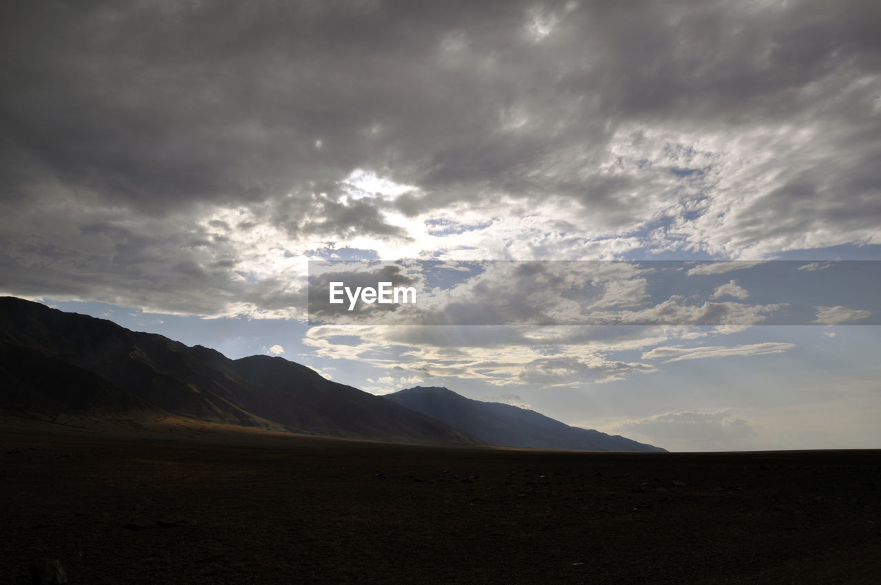 SCENIC VIEW OF DESERT AGAINST SKY