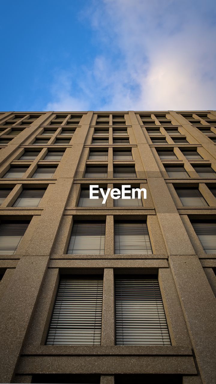 Low angle view of building against sky