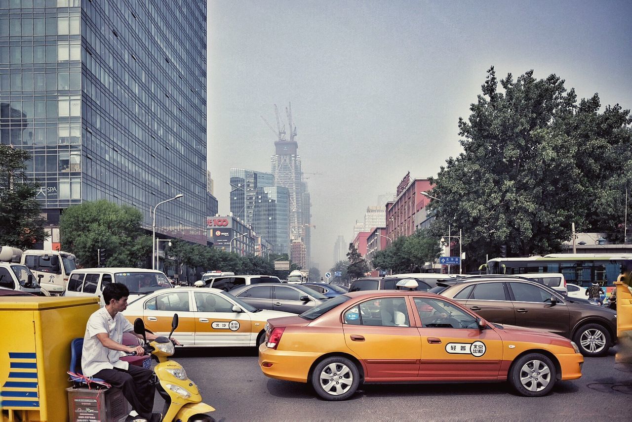 TRAFFIC ON CITY STREET