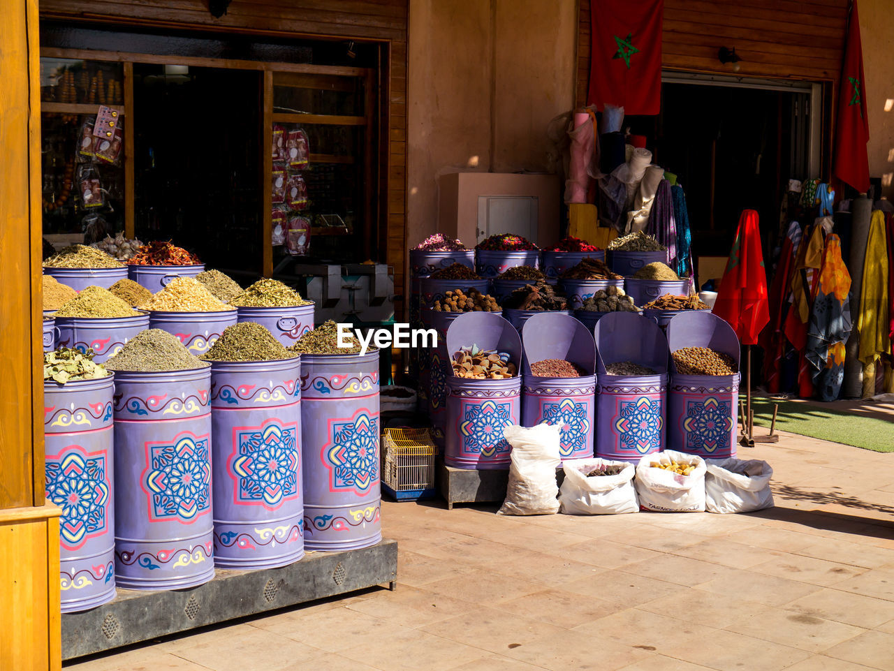 Food for sale in shop