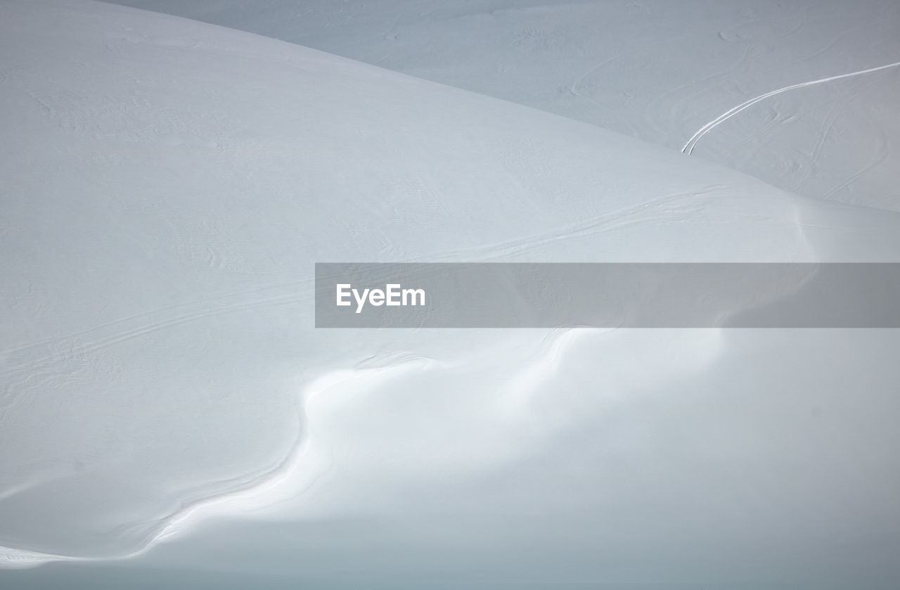 Full frame shot of snow