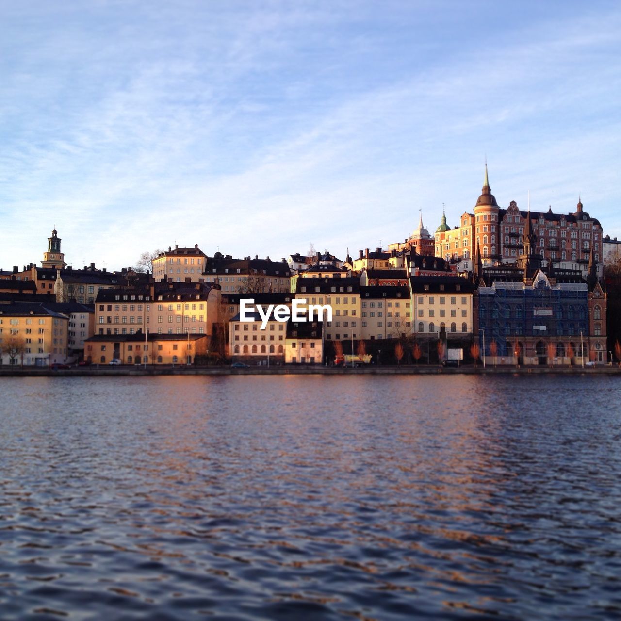 River with buildings in background