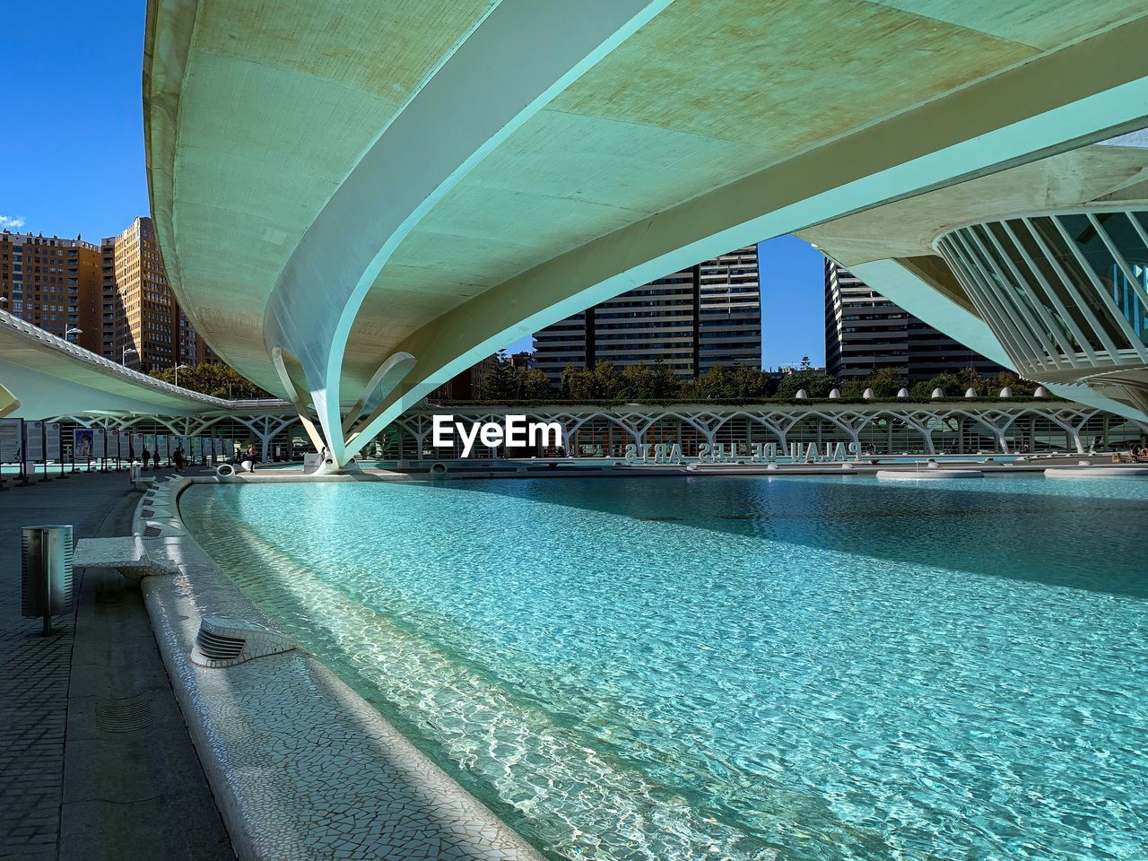 VIEW OF SWIMMING POOL AT BRIDGE