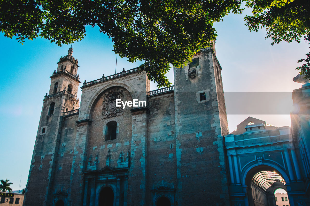 Merida cathedral in mexico