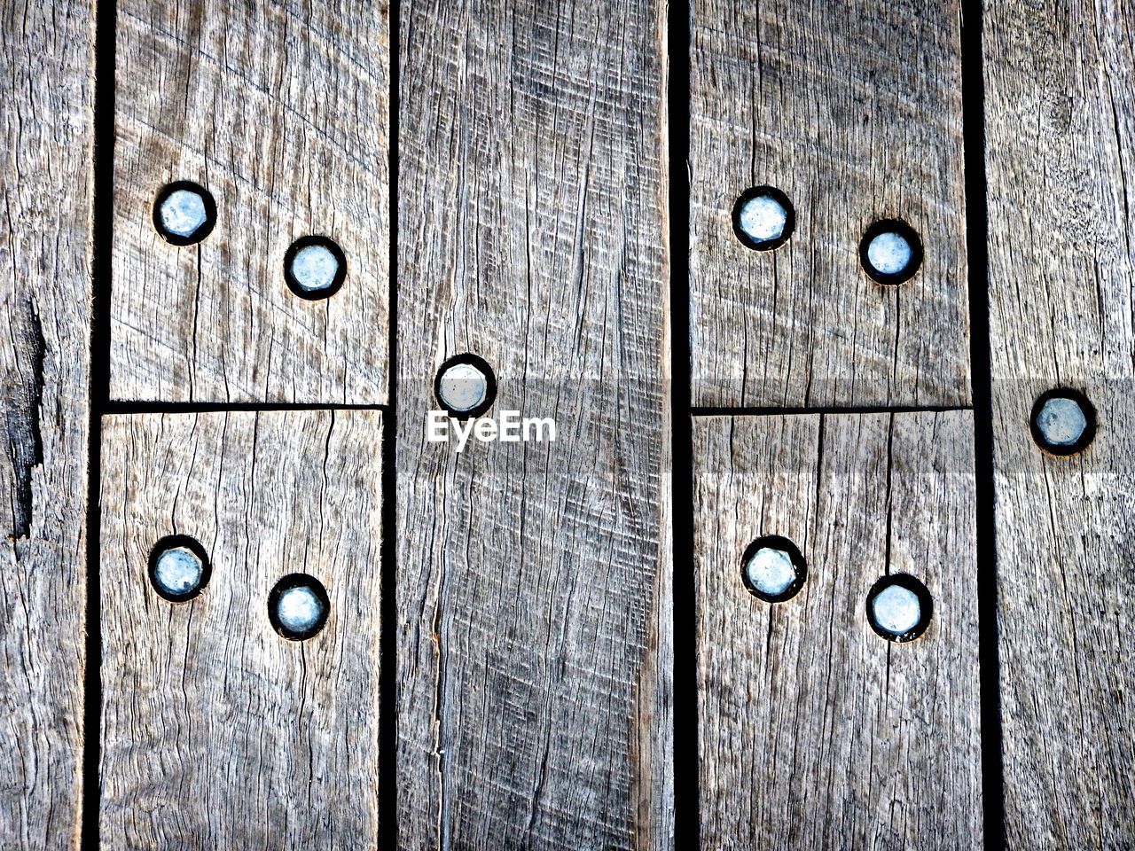 Detail shot of wooden wall