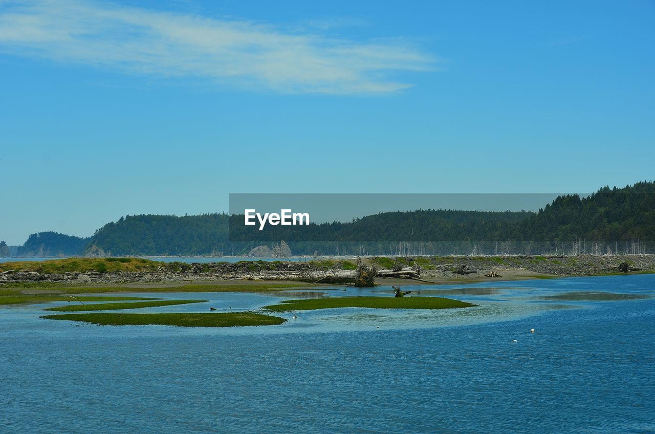 SCENIC VIEW OF LANDSCAPE AGAINST BLUE SKY