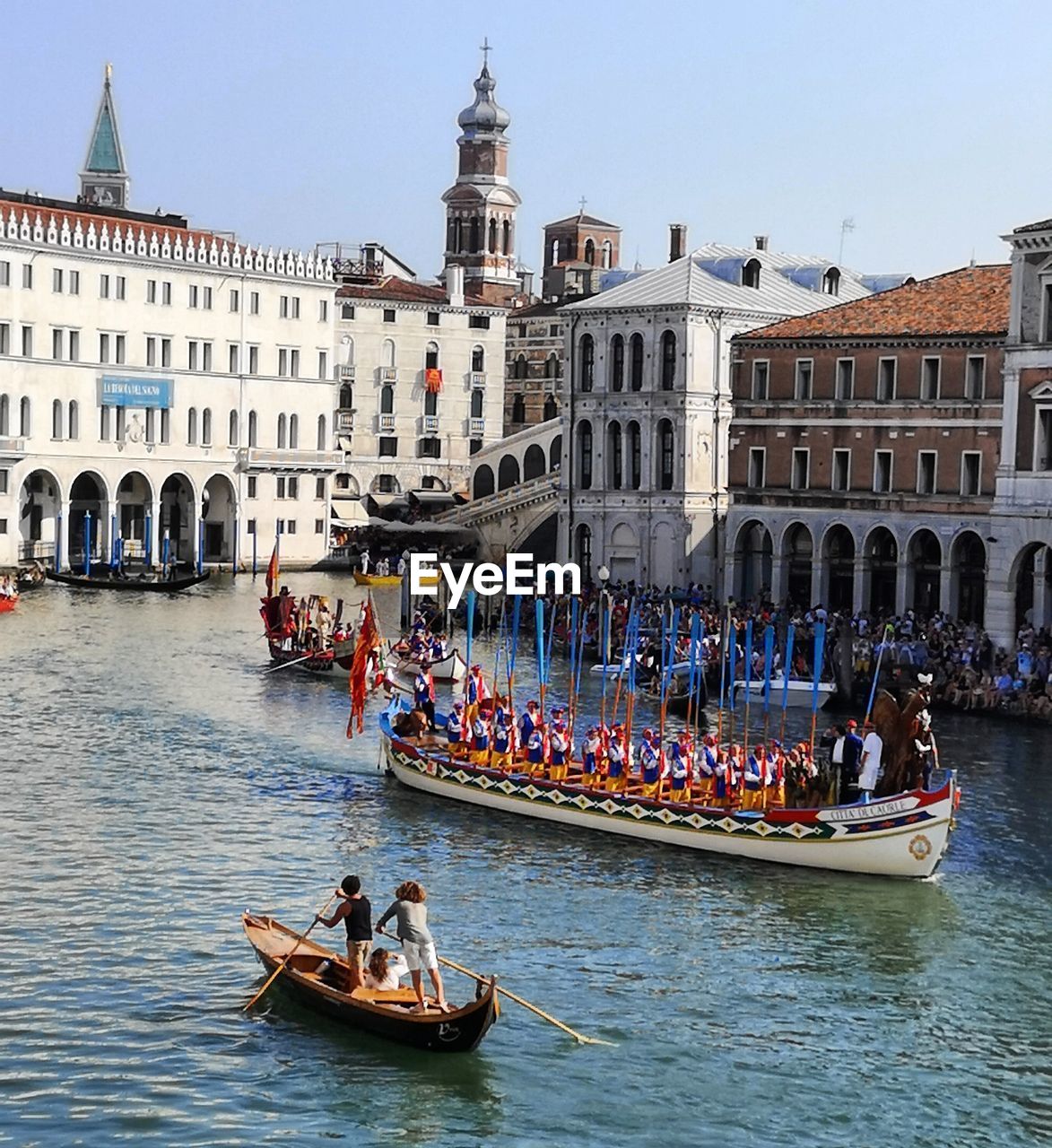 BOATS IN CANAL