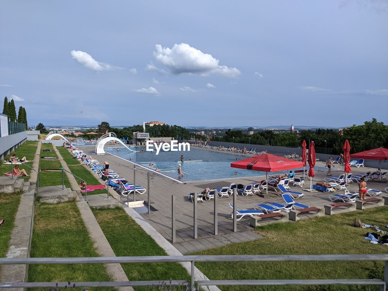 GROUP OF PEOPLE ON BEACH