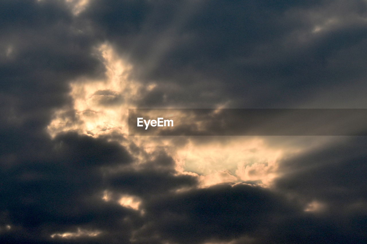 LOW ANGLE VIEW OF CLOUDSCAPE