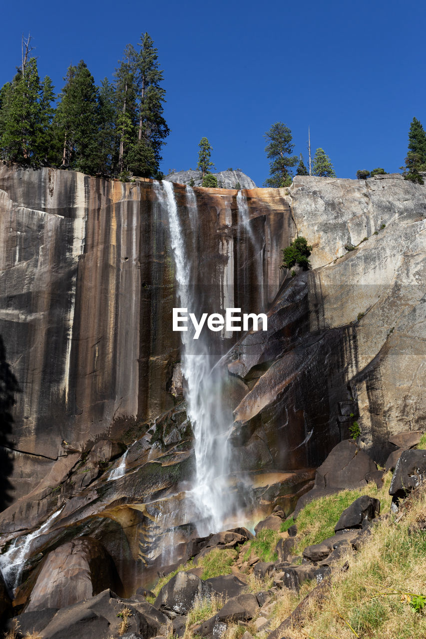 Vernal falls, yosemite national park, california
