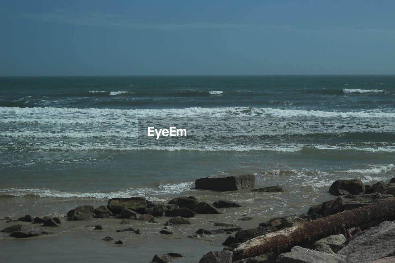 VIEW OF SEA AGAINST SKY