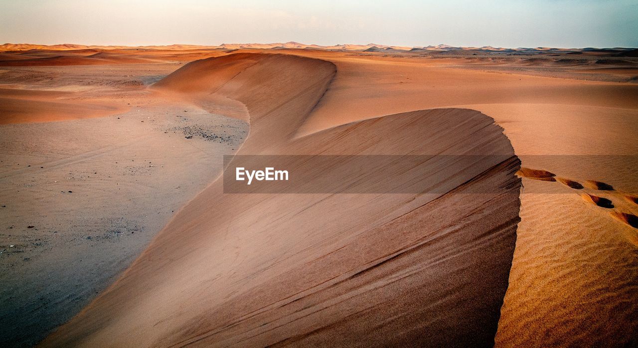 VIEW OF SAND DUNES