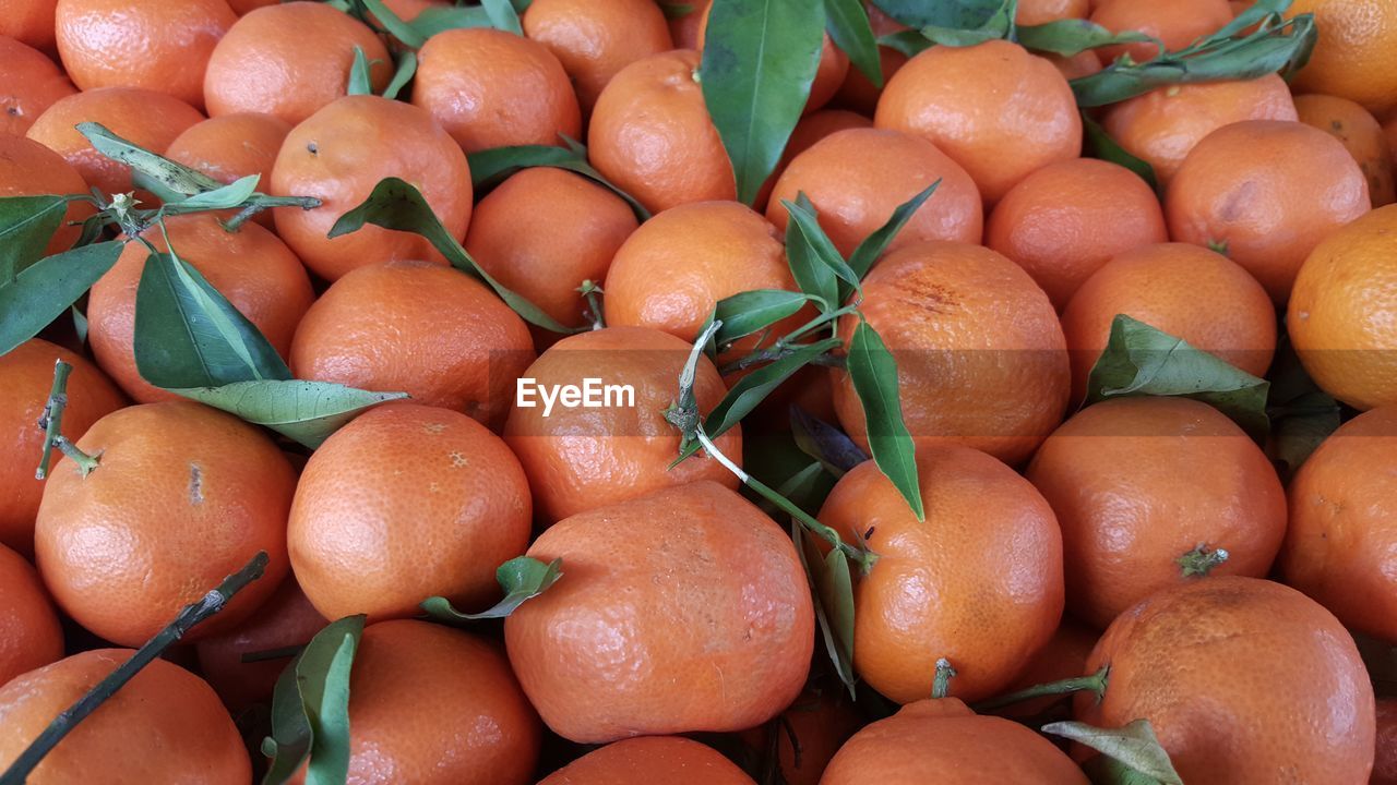 FULL FRAME SHOT OF ORANGES