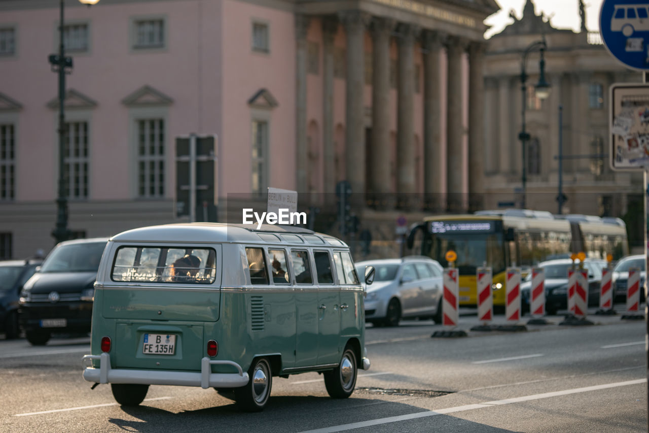 VIEW OF TRAFFIC ON STREET