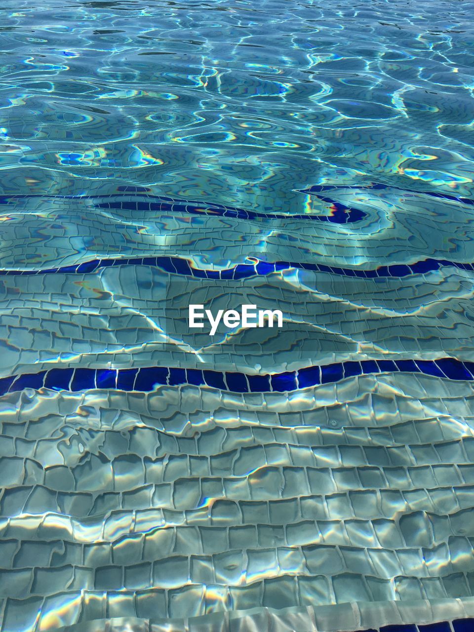 Full frame shot of water in swimming pool