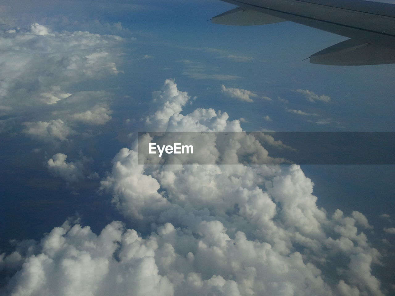 CROPPED IMAGE OF AIRPLANE FLYING IN SKY
