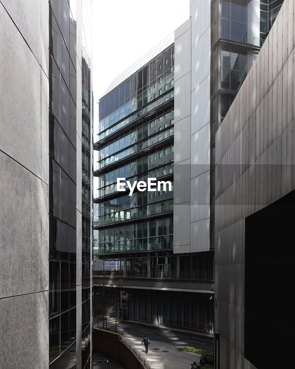 Modern office building against sky