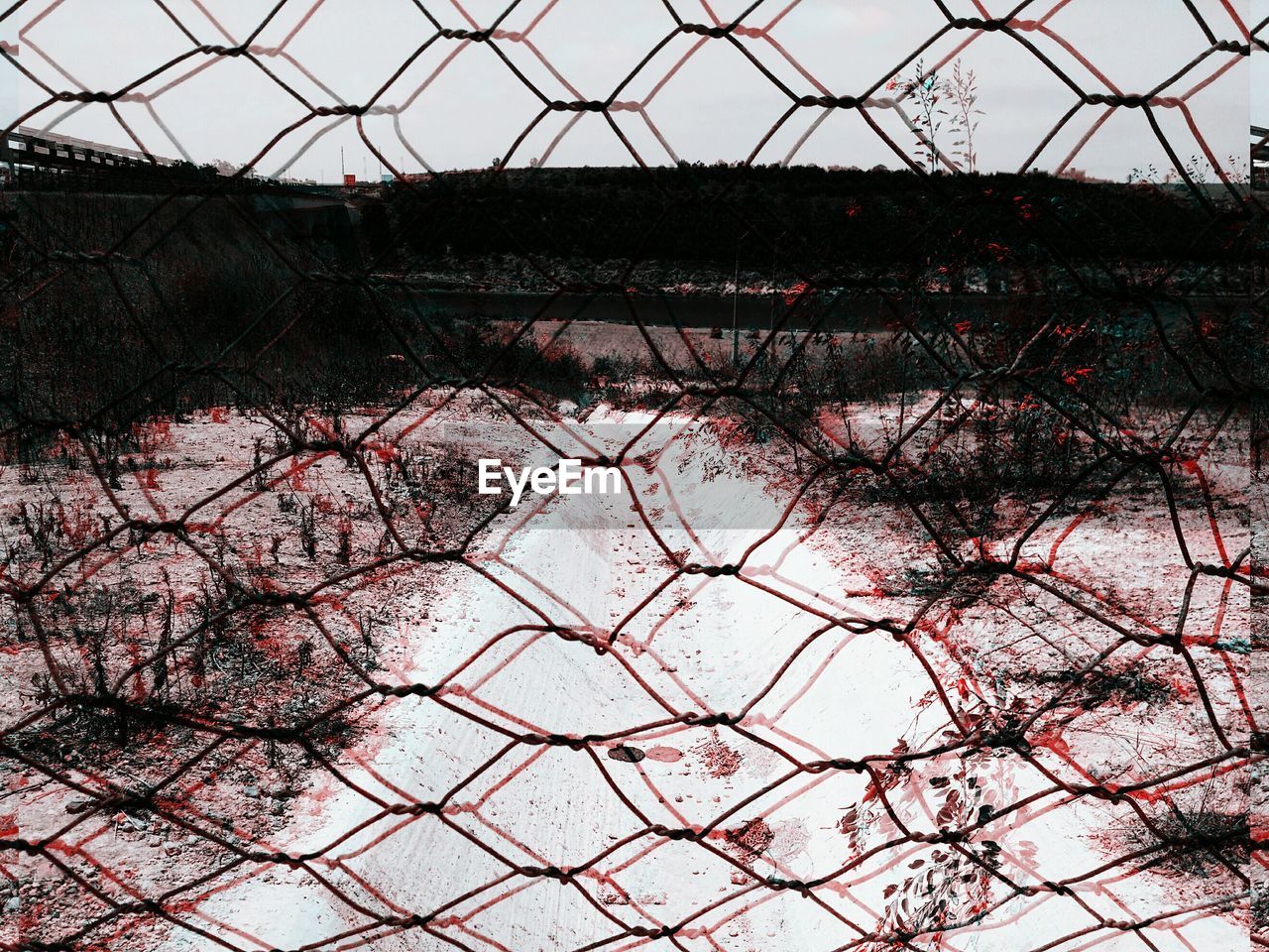 CHAINLINK FENCE ON CHAINLINK FENCE