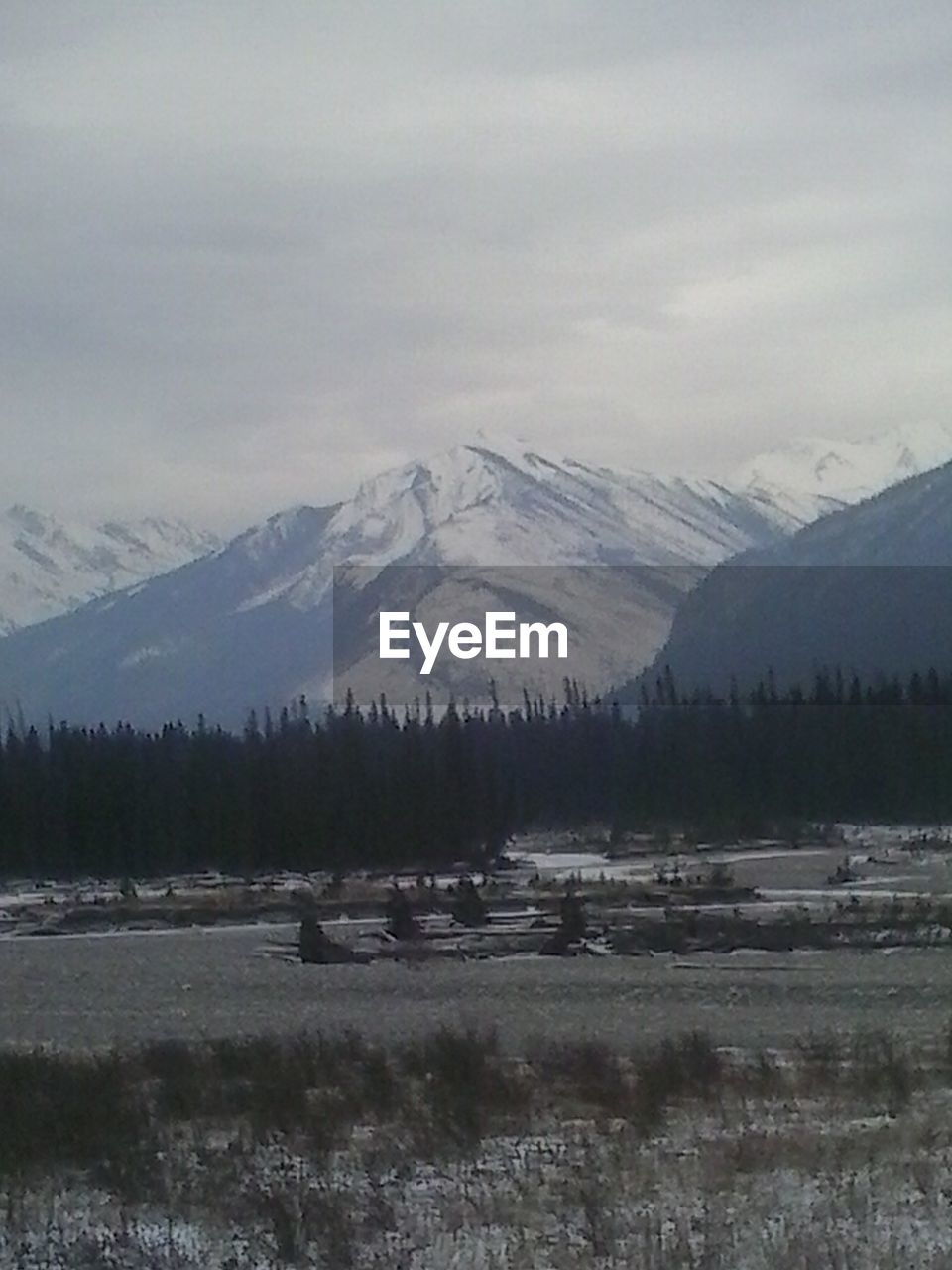 SNOW COVERED MOUNTAINS