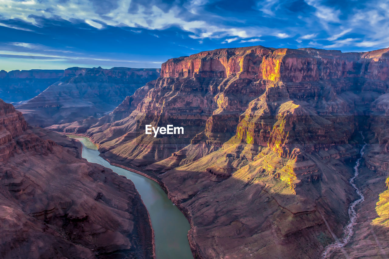 Scenic view of the grand canyon against sky