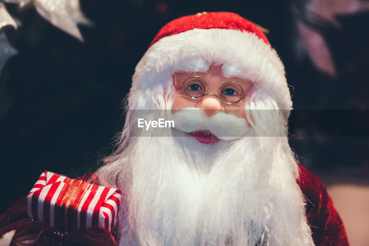 Close-up of santa claus