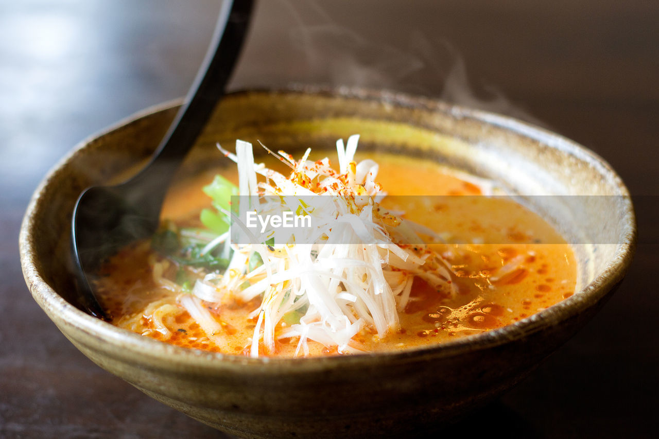 Close-up of food in bowl