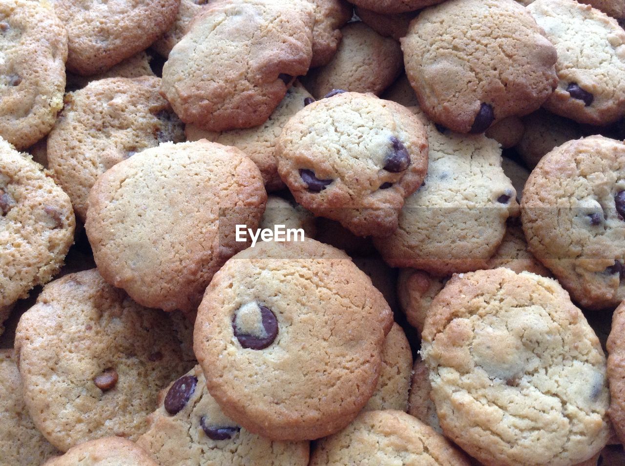 Full frame shot of cookies