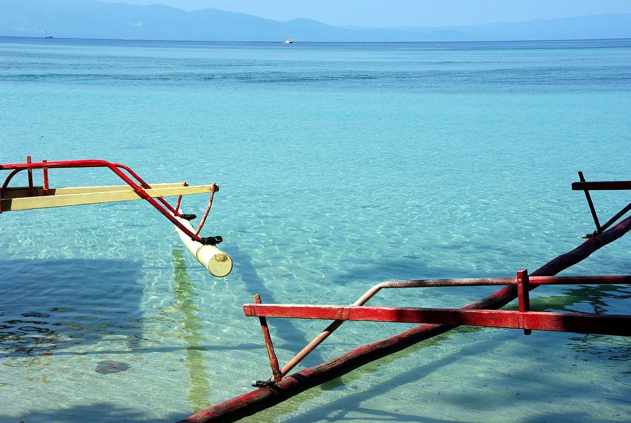 Fishing boat at sea