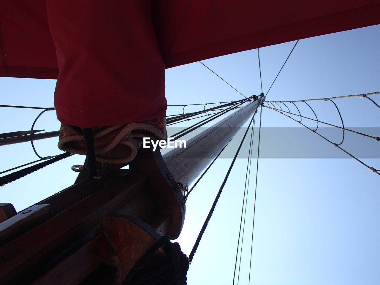 LOW ANGLE VIEW OF PEOPLE ON BRIDGE