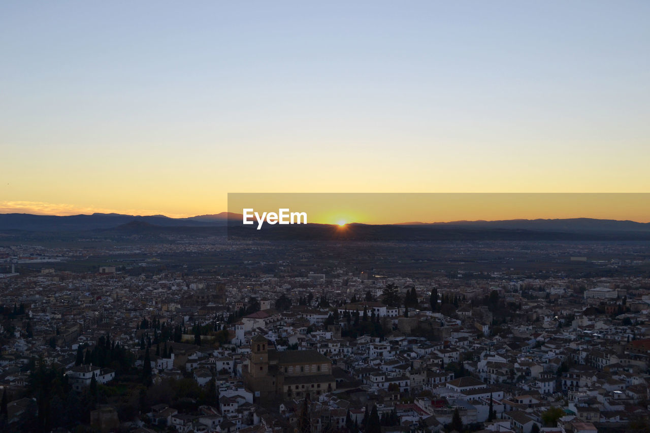 AERIAL VIEW OF A CITY