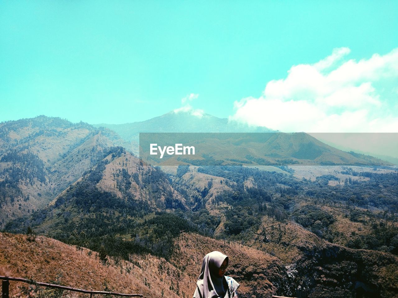 AERIAL VIEW OF LANDSCAPE AGAINST SKY