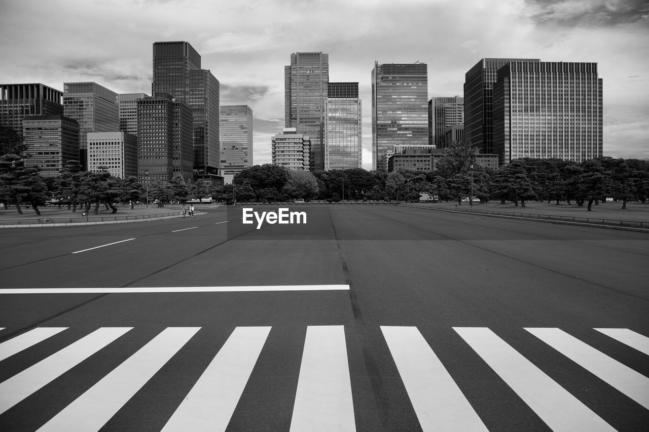 Crosswalk in tokyo