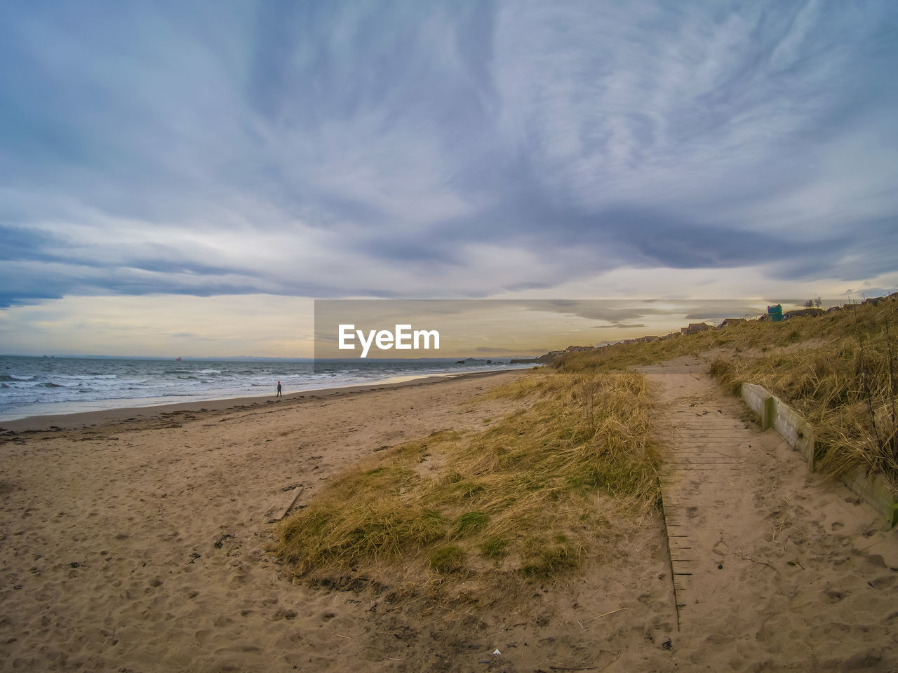 VIEW OF BEACH AGAINST SKY