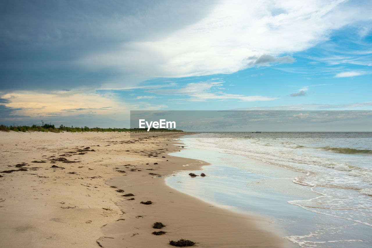 VIEW OF BEACH AGAINST SKY