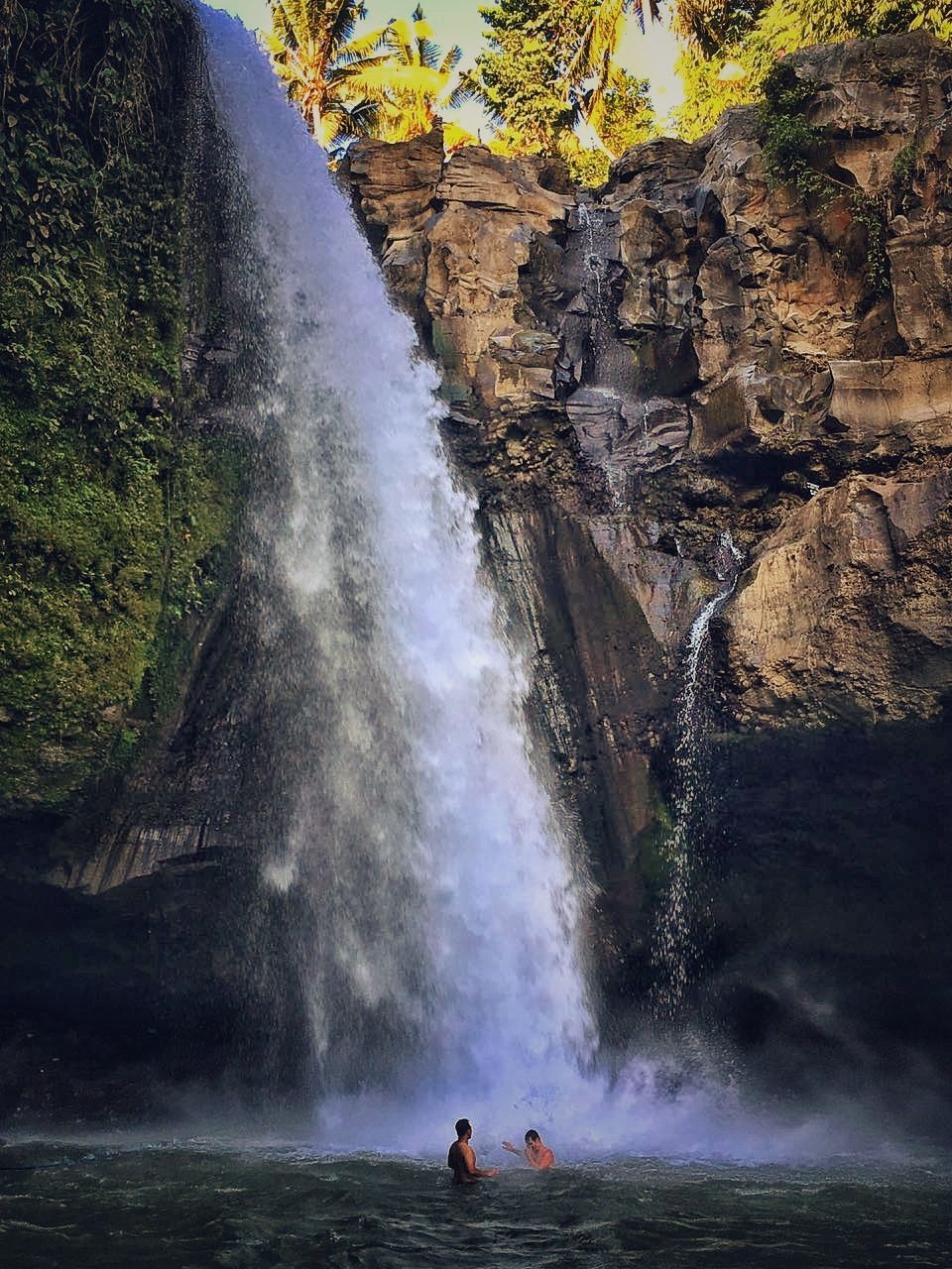 VIEW OF WATERFALL