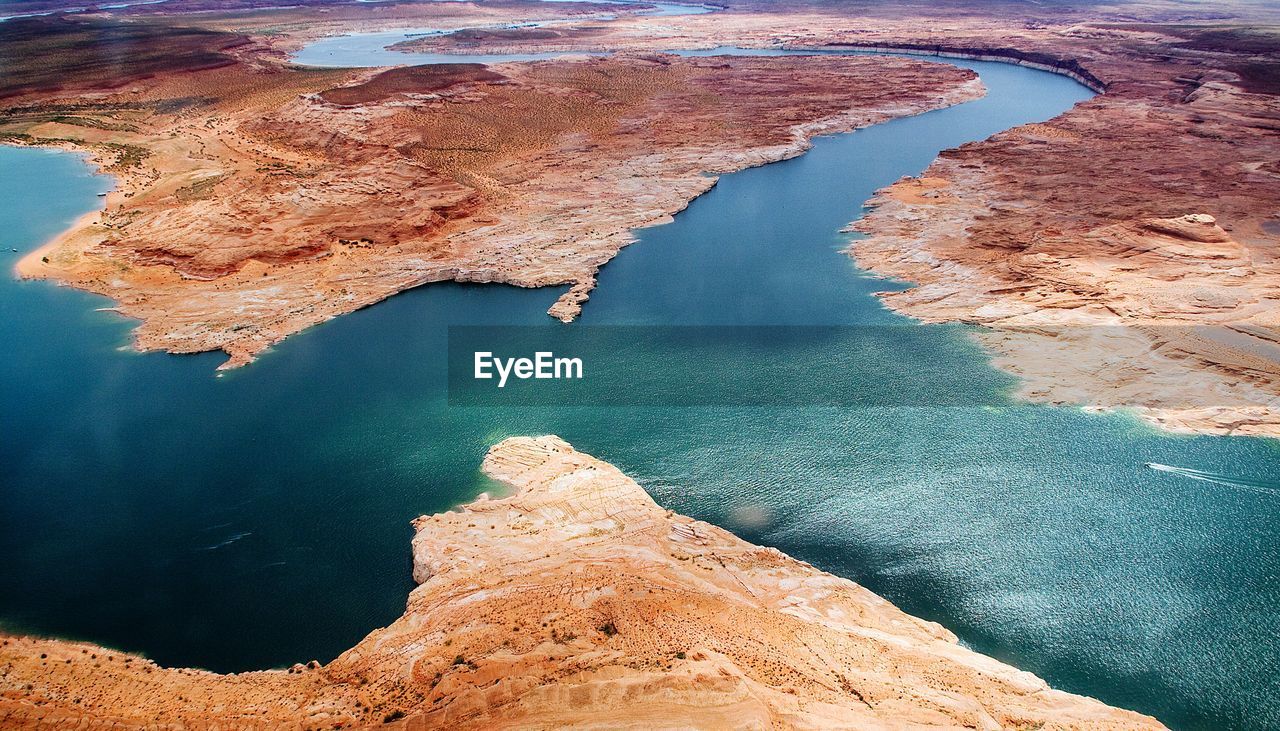 Lake powell aerial wiew 3