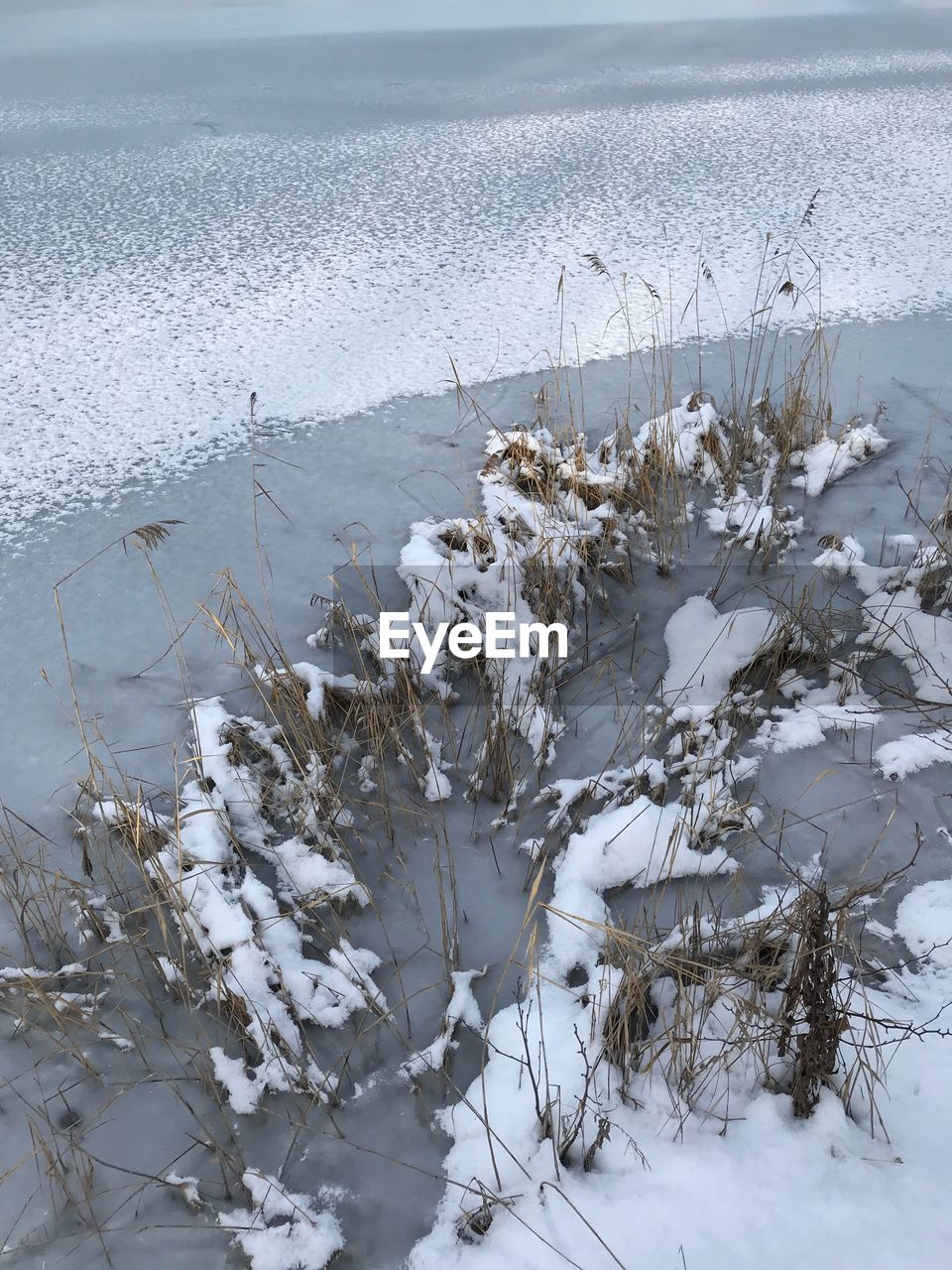 SCENIC VIEW OF SEA DURING WINTER