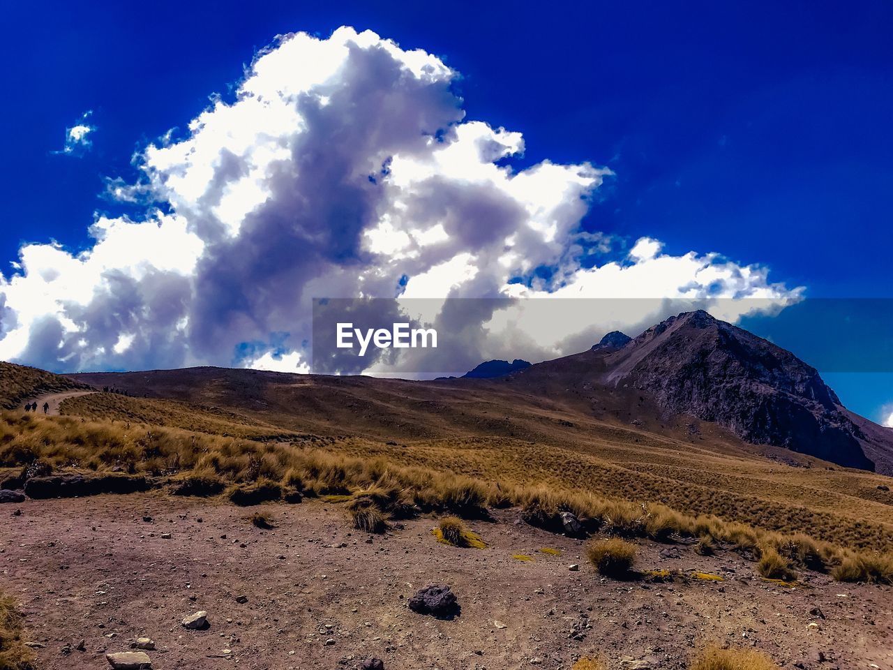 Afternoon view  at nevado de colima