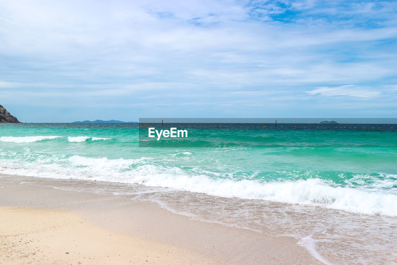 VIEW OF BEACH AGAINST SKY