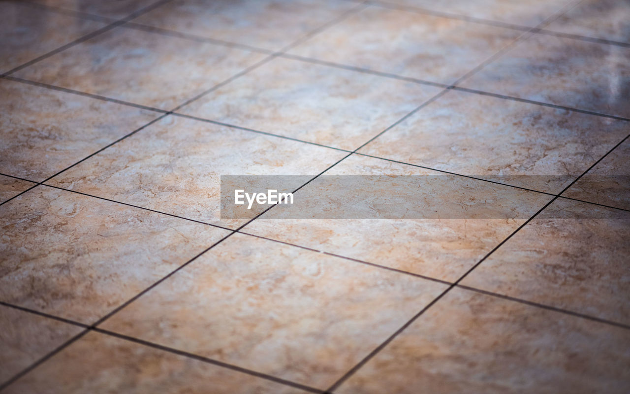 Full frame shot of tiled floor