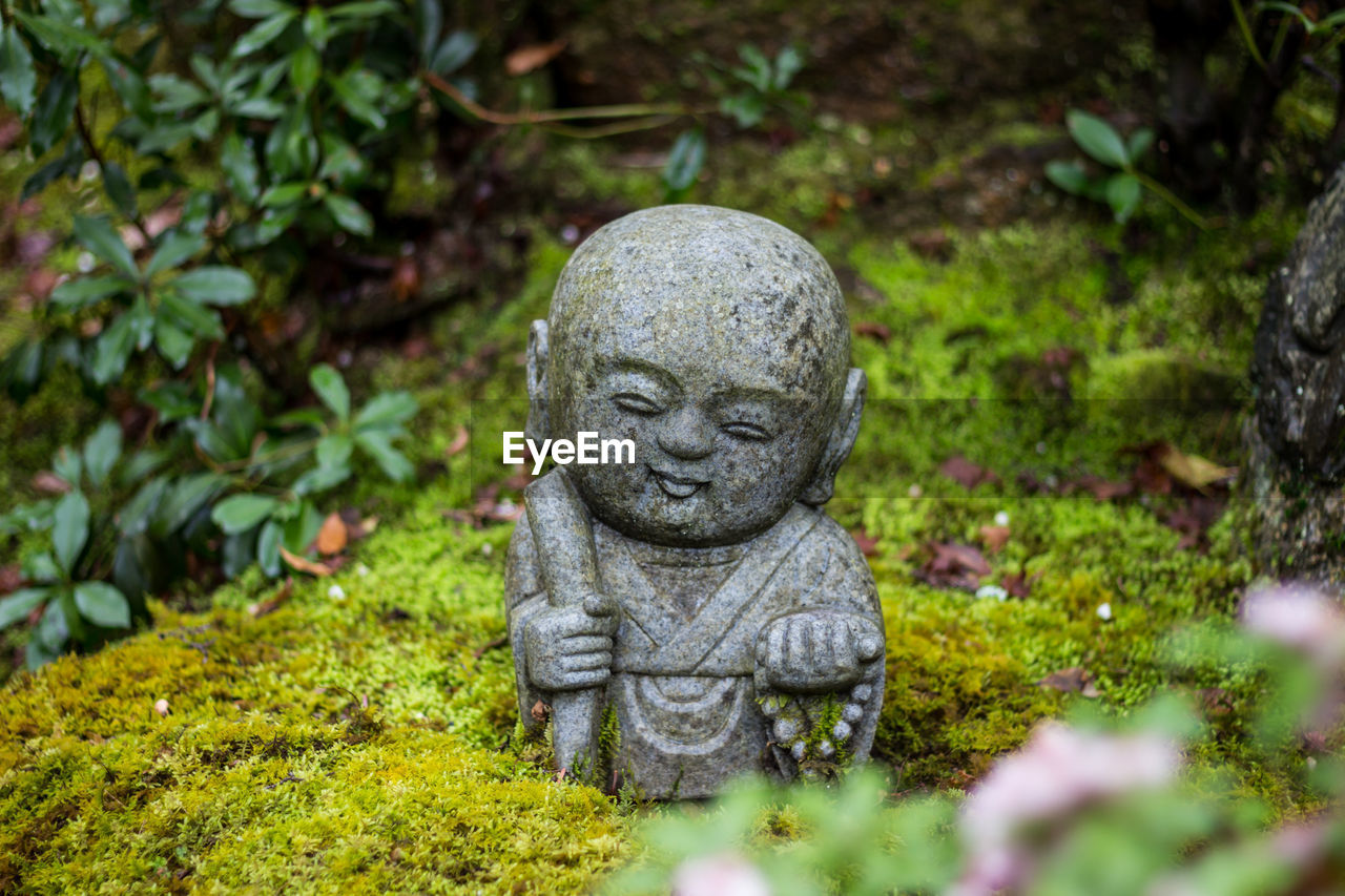 Close-up of buddha statue