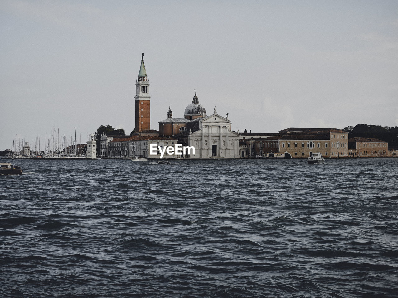 Buildings in venice skyline