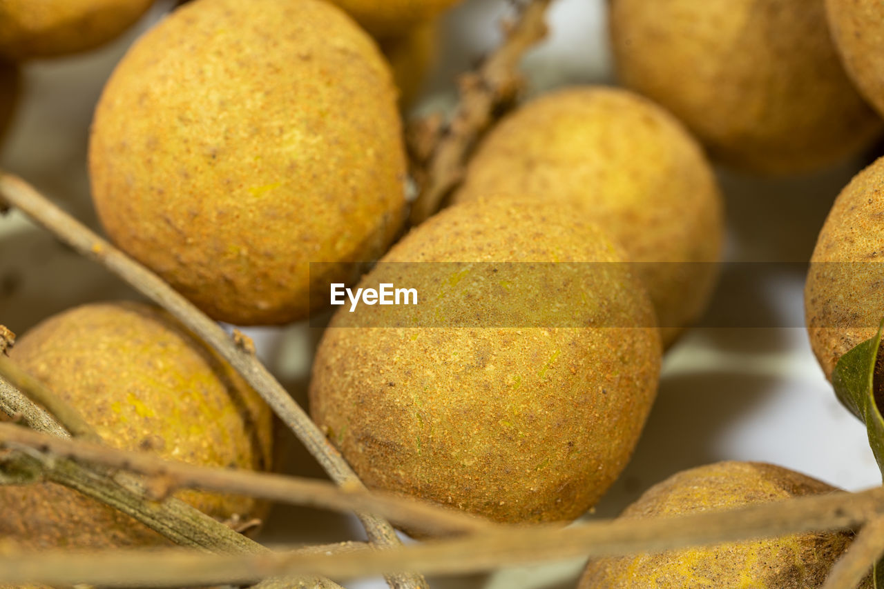 HIGH ANGLE VIEW OF FRUITS